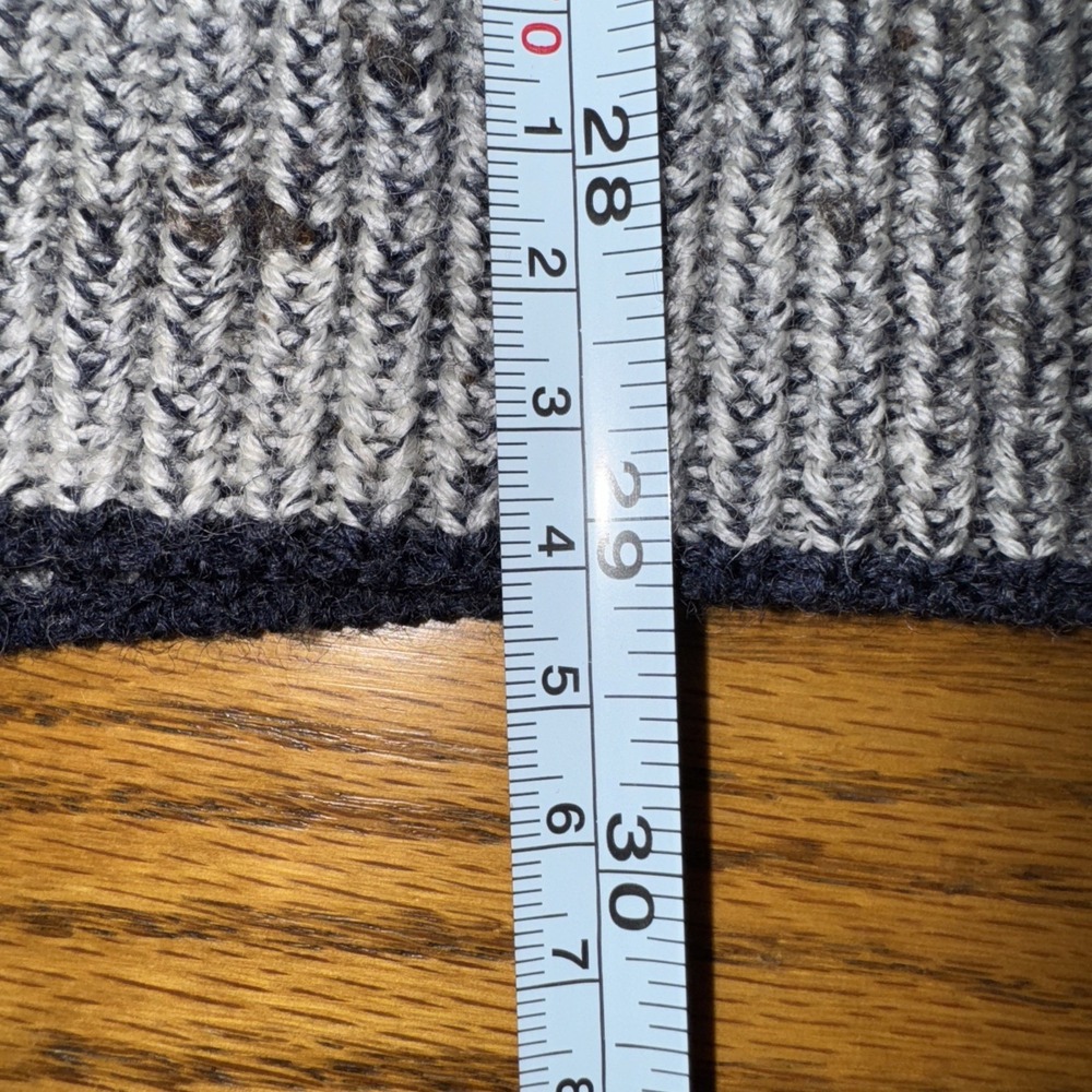 Rodd & Gunn Gray 100% Pure New Wool Quarter Zip Sweater Sz S Preppy Old $ EUC - Picture 10 of 10